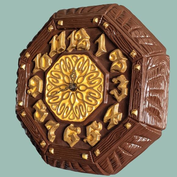 Vintage 1981 Arnel's Ceramic Wall Clock - Picture 2 of 5